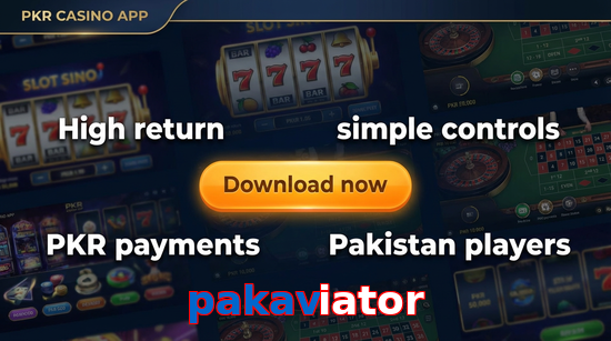 Main screen of Pakaviator gamedownload page for PK players